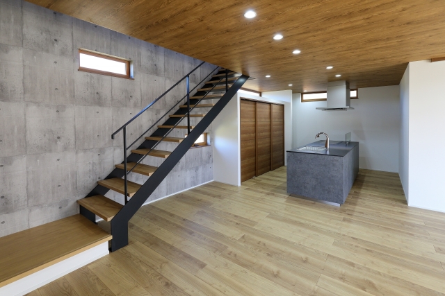 リビング階段のメリット2―居住スペースを広く取れる