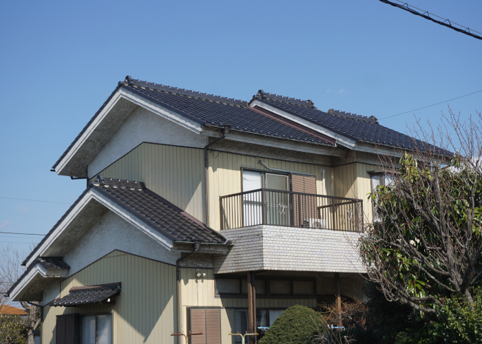 昔ながらの日本家屋でよく見かける切妻屋根