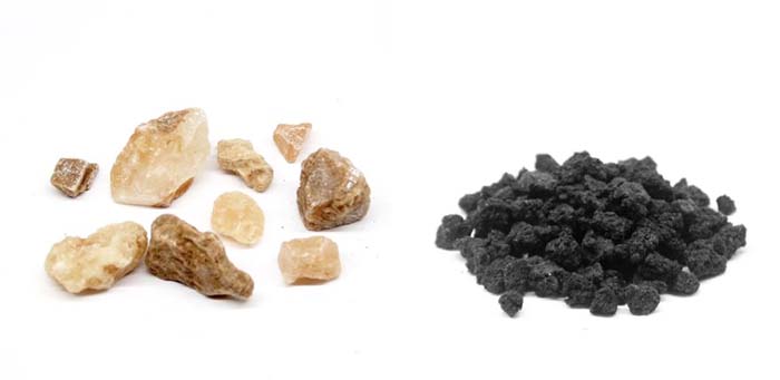 苔テラリウムの素材・石