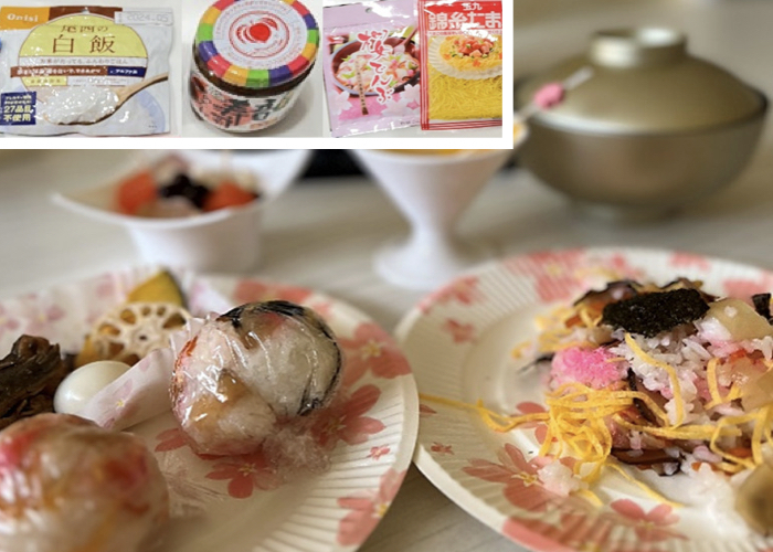 簡単非常食レシピ③「ちらし寿司」