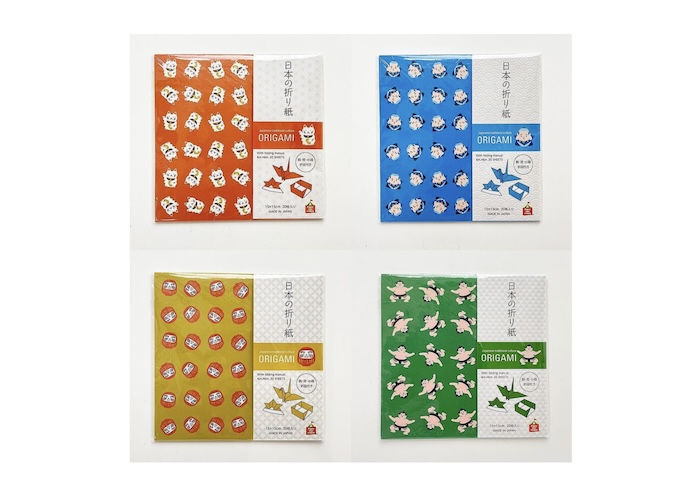 日本の伝統をモチーフにデザインされた「日本の折り紙」