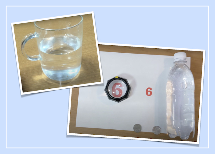 【中学生向けの理科実験】理科の自由研究テーマ例①水の入ったコップは、どんなレンズ?